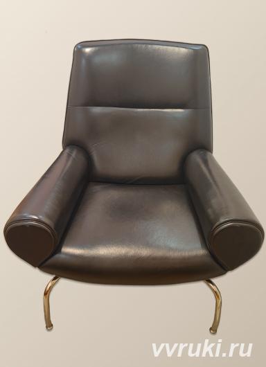 Кожаное кресло Queen Chair Ручной работы